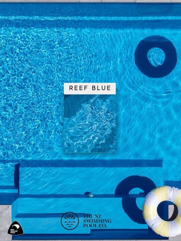 Reef Blue Shimmer shell colour swatch