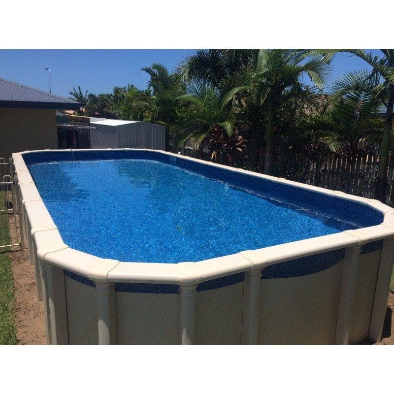 Rectangle Whitsunday pool installed